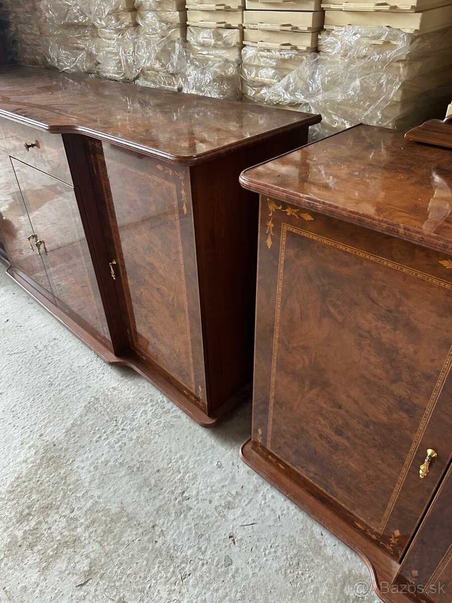 talianska luxusná komoda so zrkadlom - 4