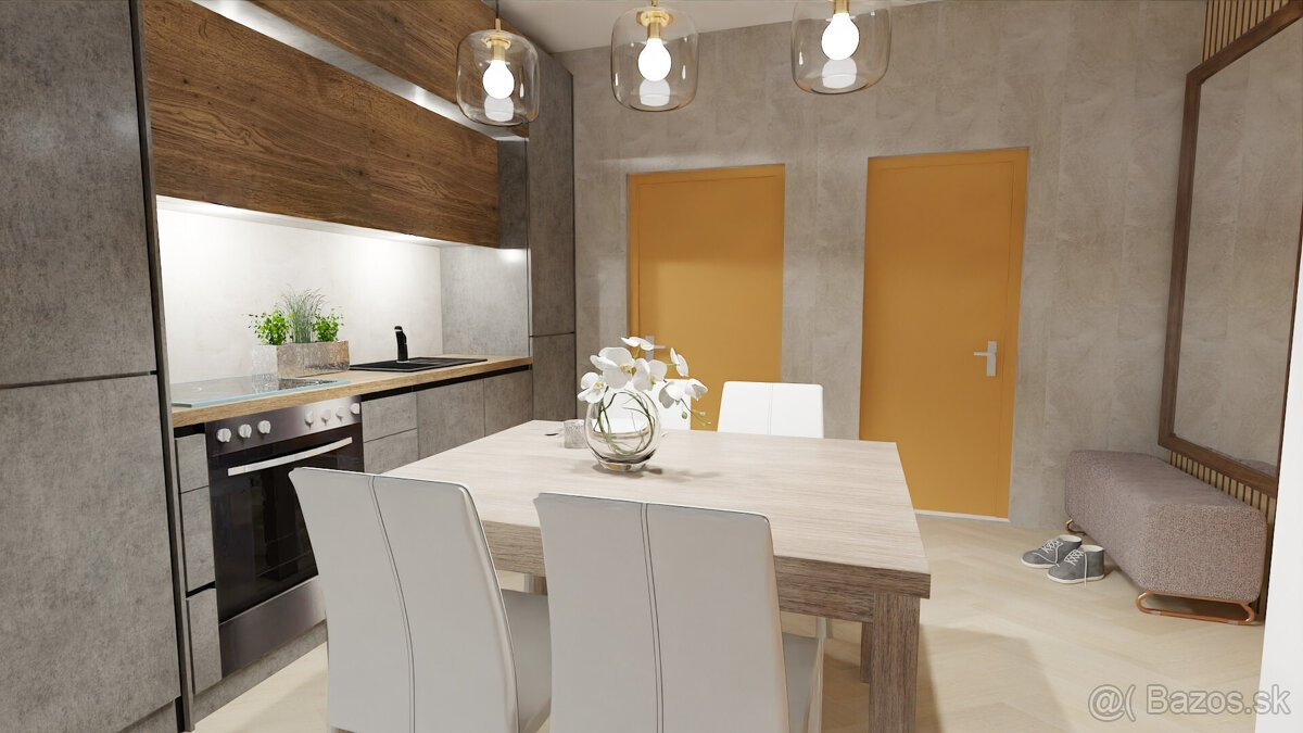 Na predaj investičný 3-izbový apartmán (nebytový priestor) v - 4