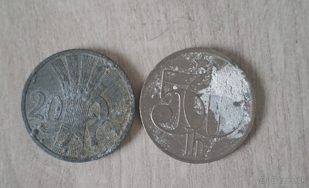 Mince rôzne ročníky cssr (slabšie stavy) - 4
