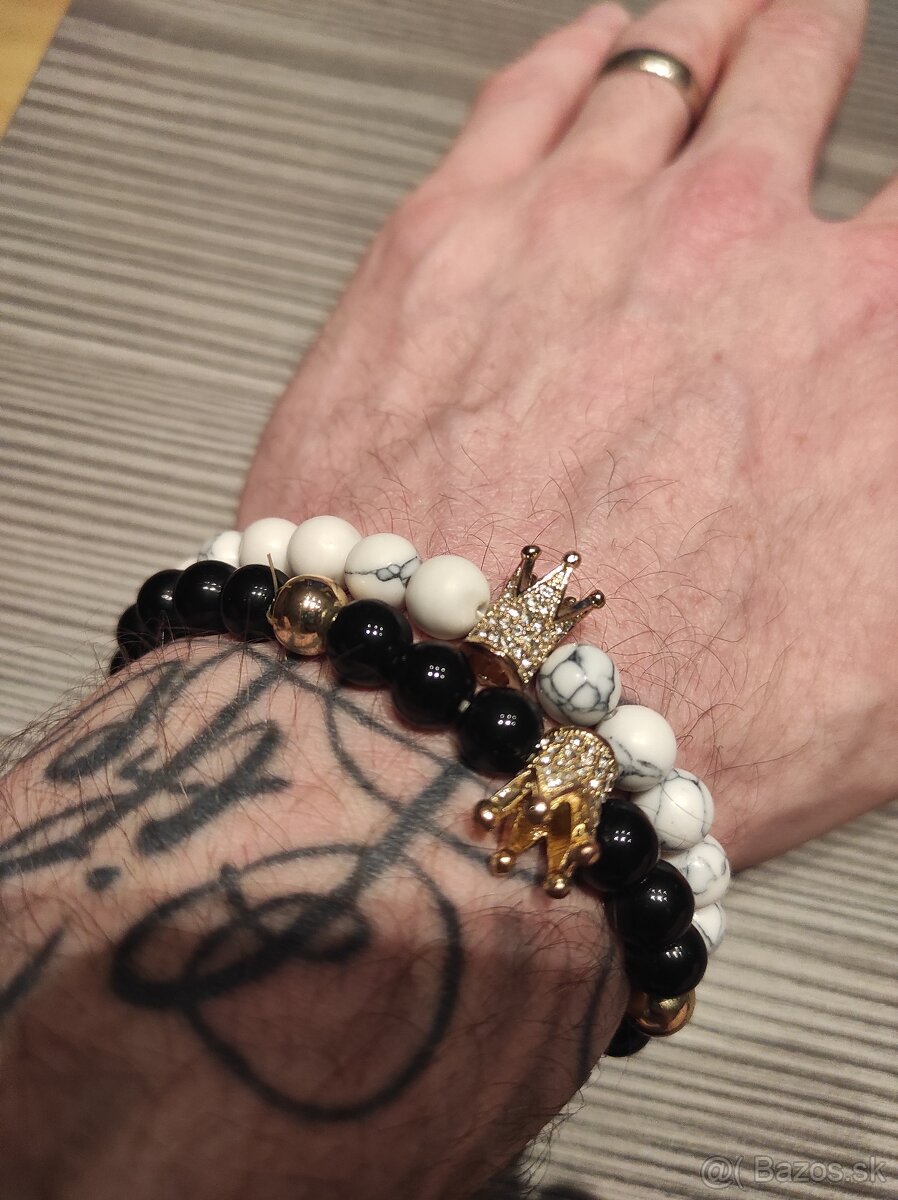 ♛ Výrazné pánske a dámske náramky ♛ - 4