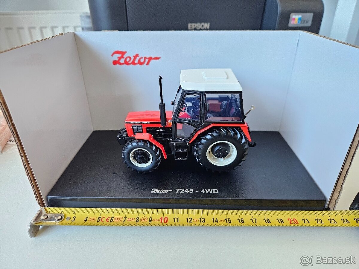 Kovový model traktor ZETOR 7245 UH 1:32 - 4