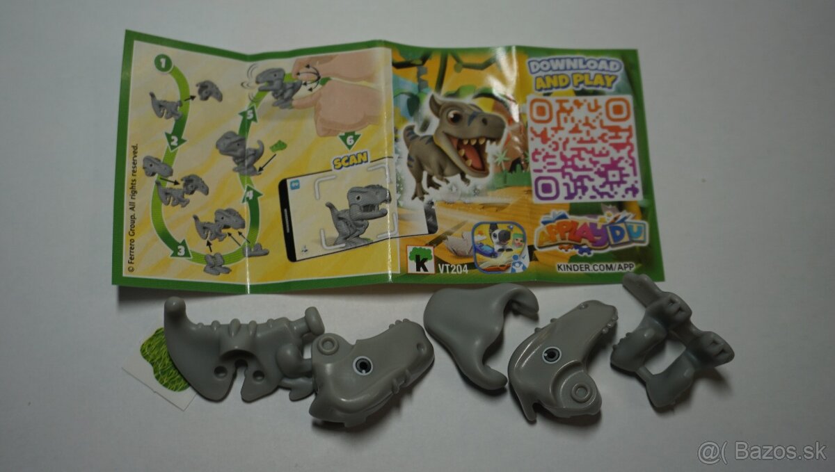 kinder hračky seria VT - 4