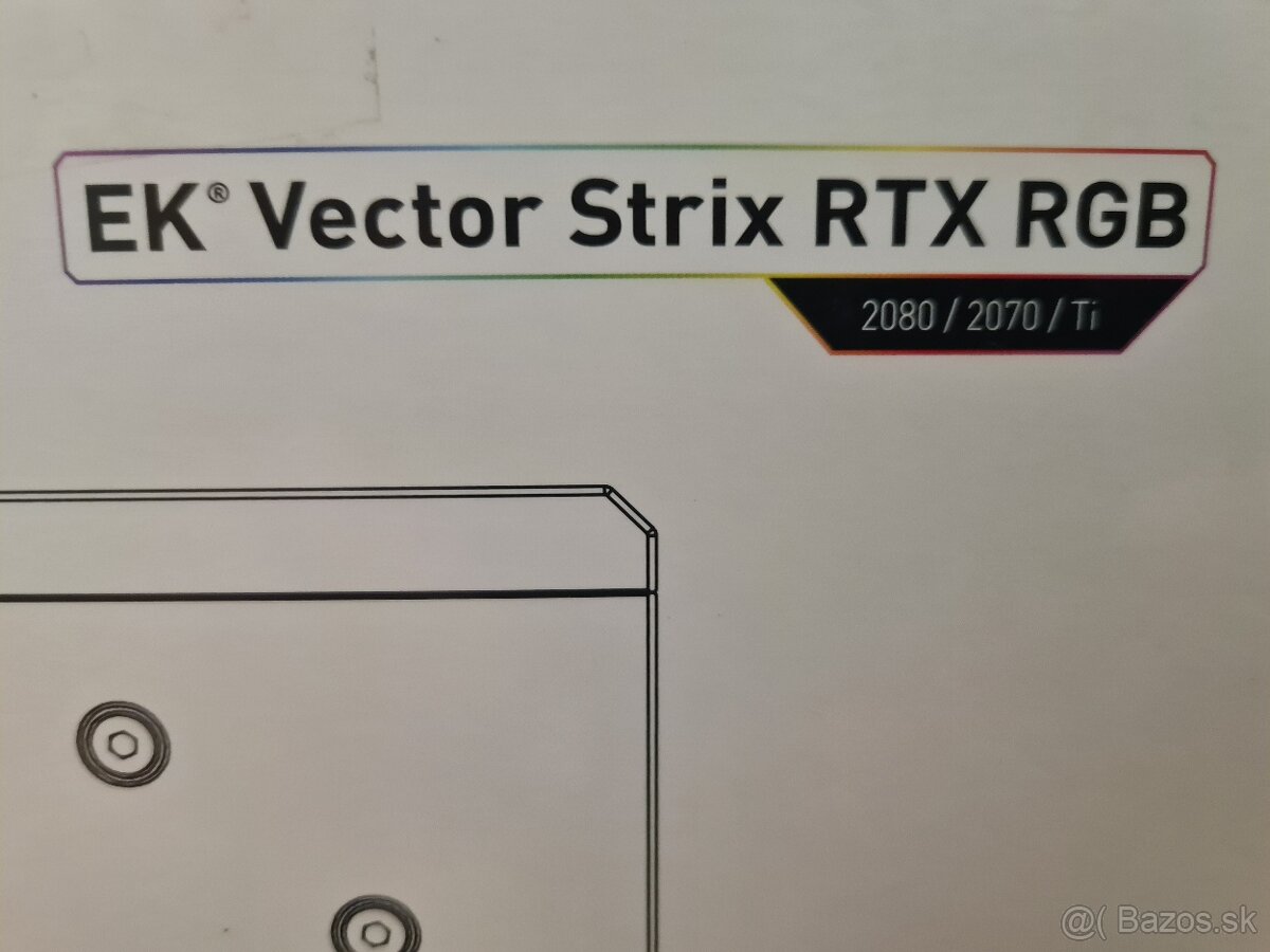 Blok EK Vector Strix RTX2080RGB s backpl. (Strix 2070,2080) - 4
