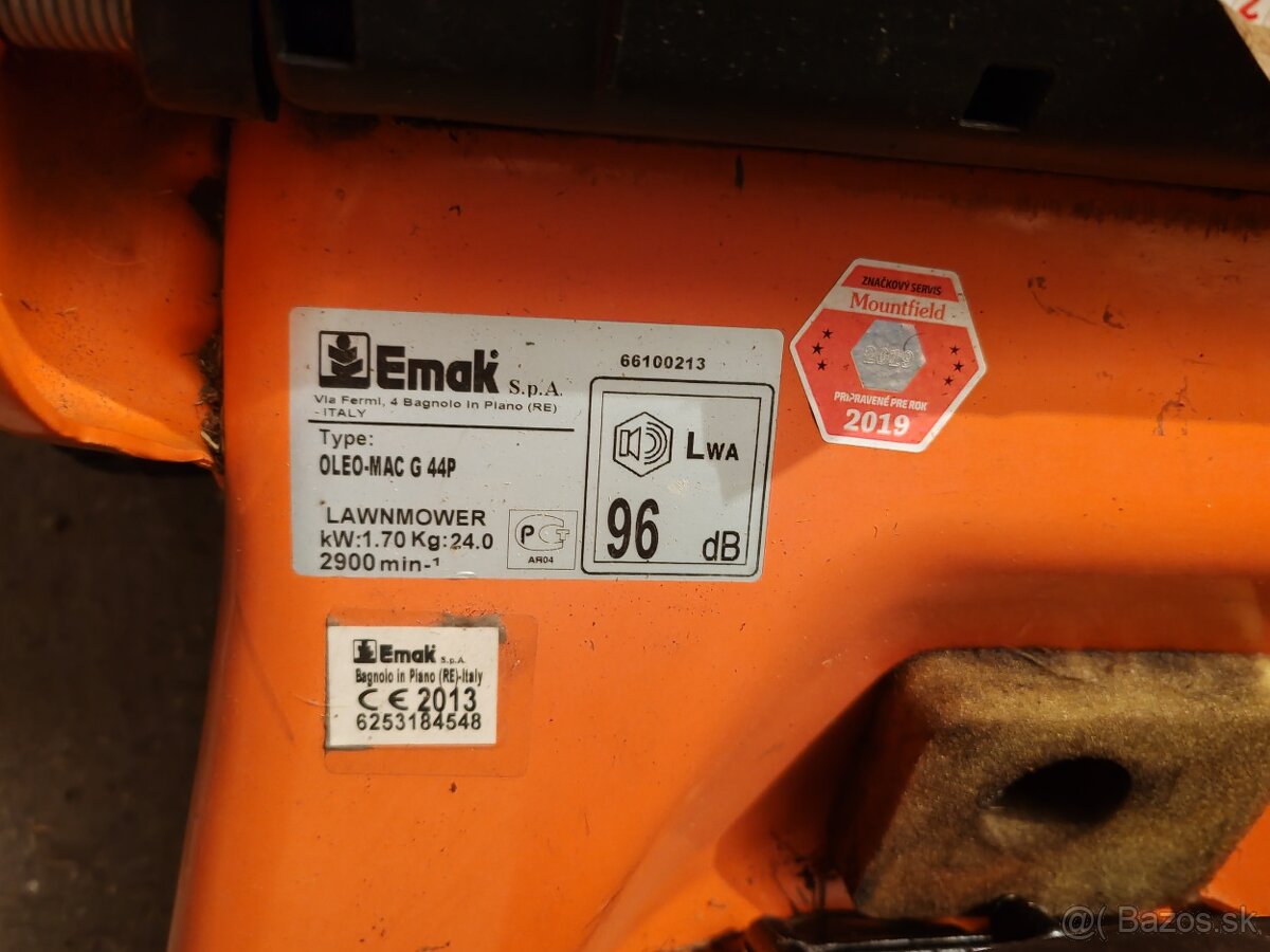 Benzínová kosačka - 4