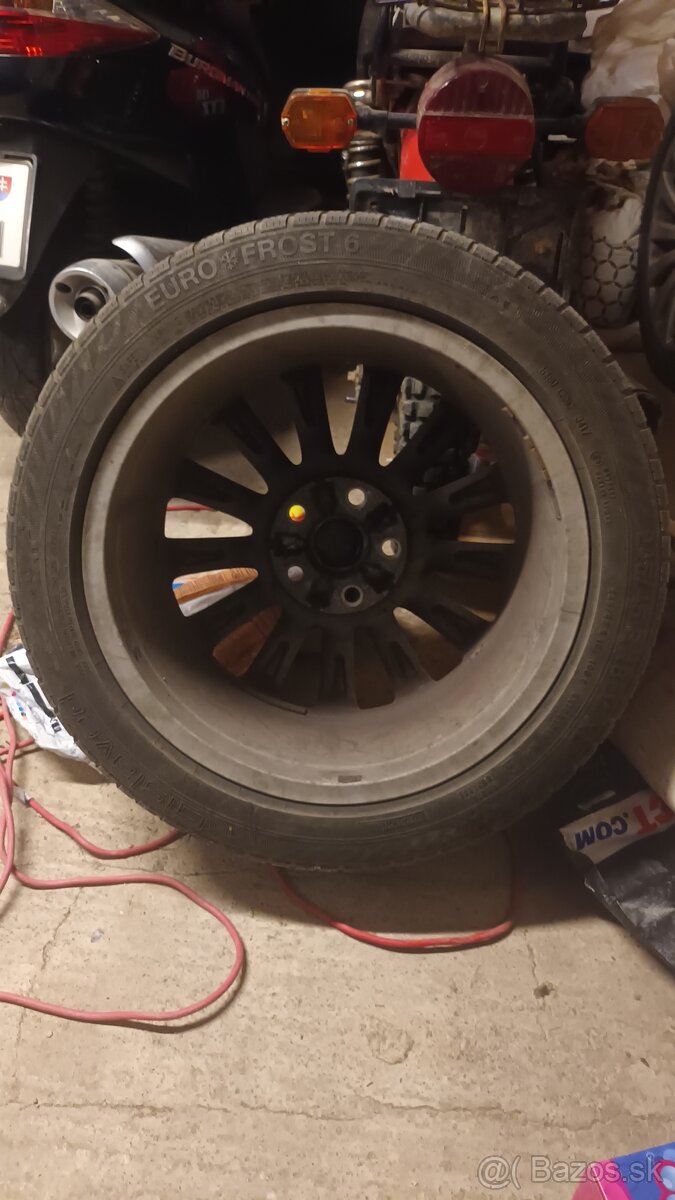 Elektrony R18 5x120 + zimne gumy 245/45/R18 XL - 4