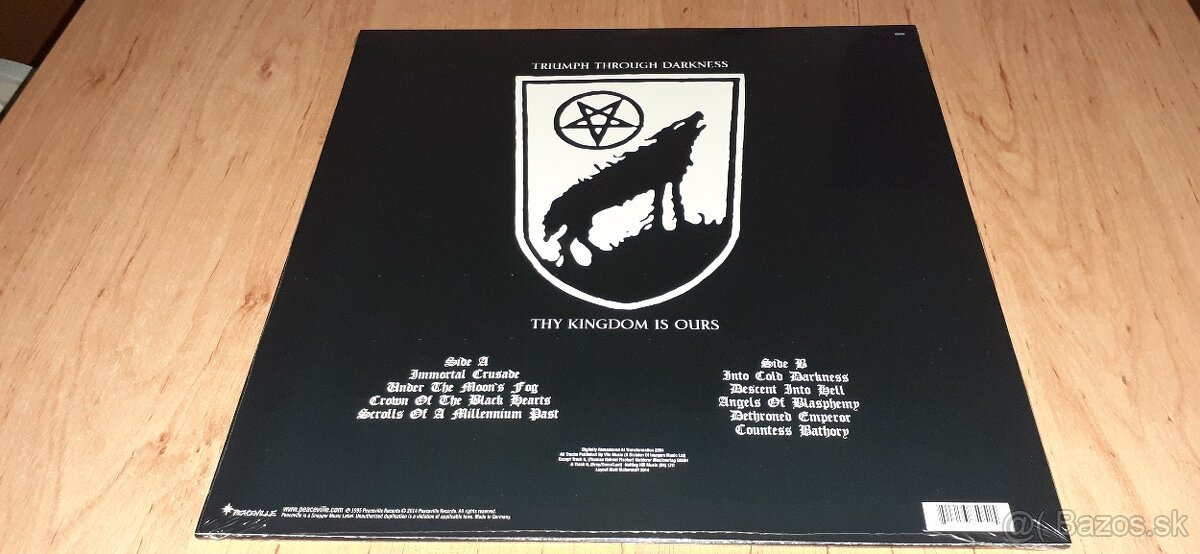 metal Lp - VITAL REMAINS - Into Cold Darkness - 4