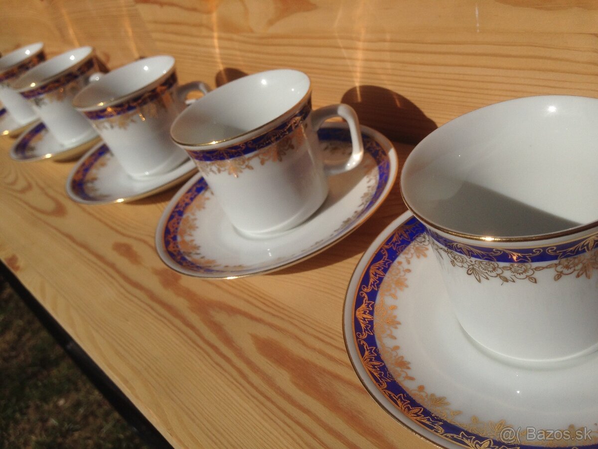 Retro porcelánové šálky Thun - 4