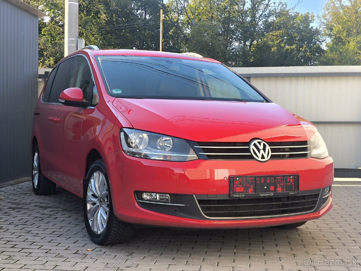 VW SHARAN 2.0TDi DSG | HIGHLINE | ŤAŽNÉ | ALCANTARA | KESSY - 4