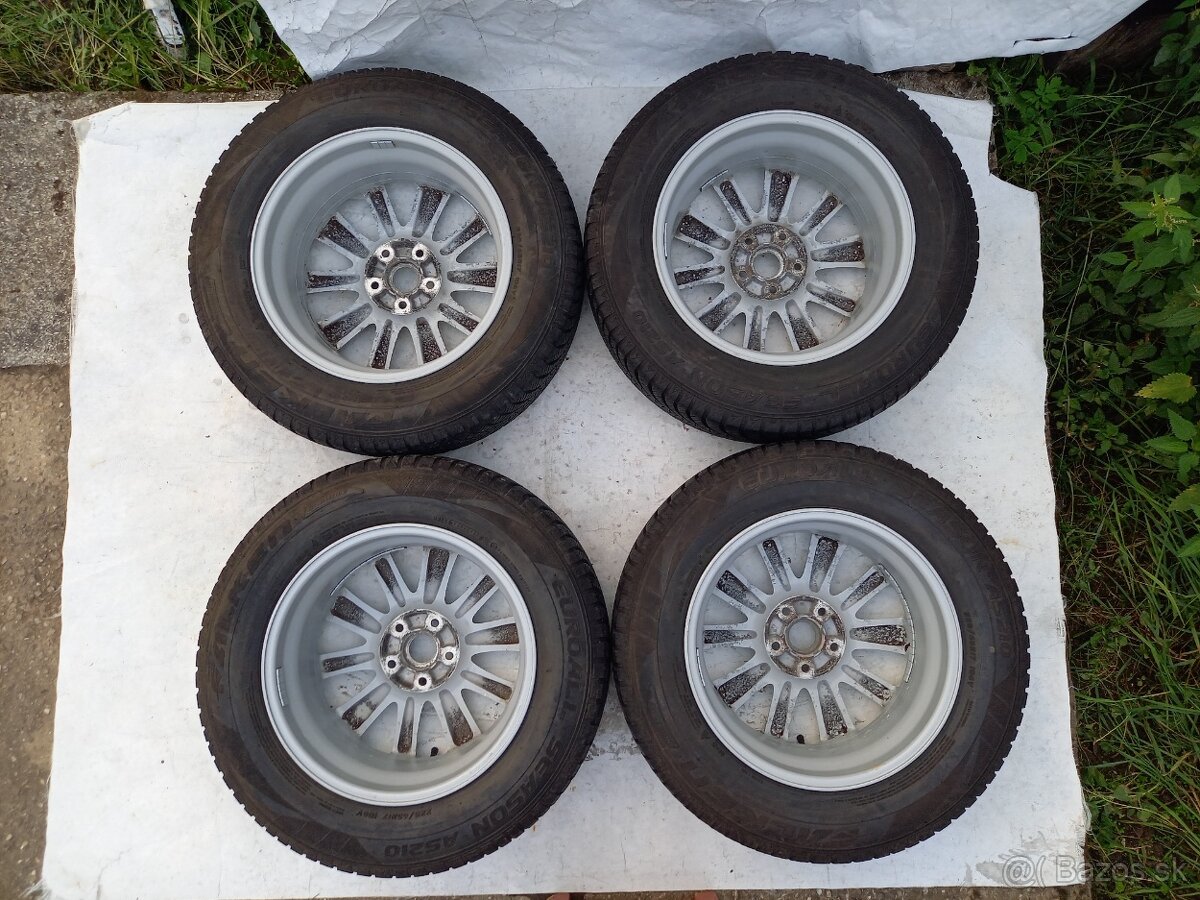 5x114.3 Originál Mazda Top Stav Pneu 225 65 R17 ZIMNÉ - 4