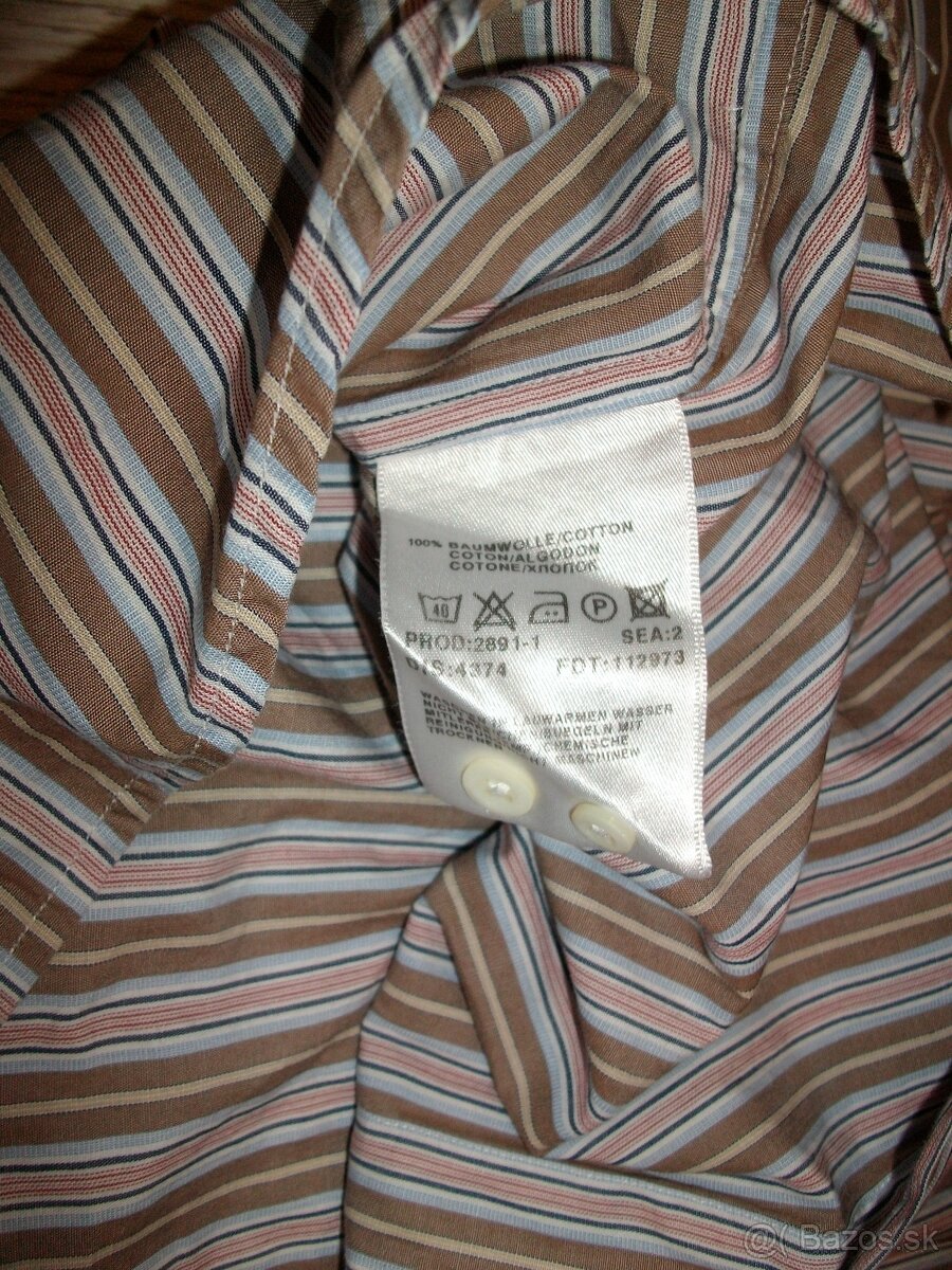 Pánske košele Hugo Boss M (2x) a XL - 4