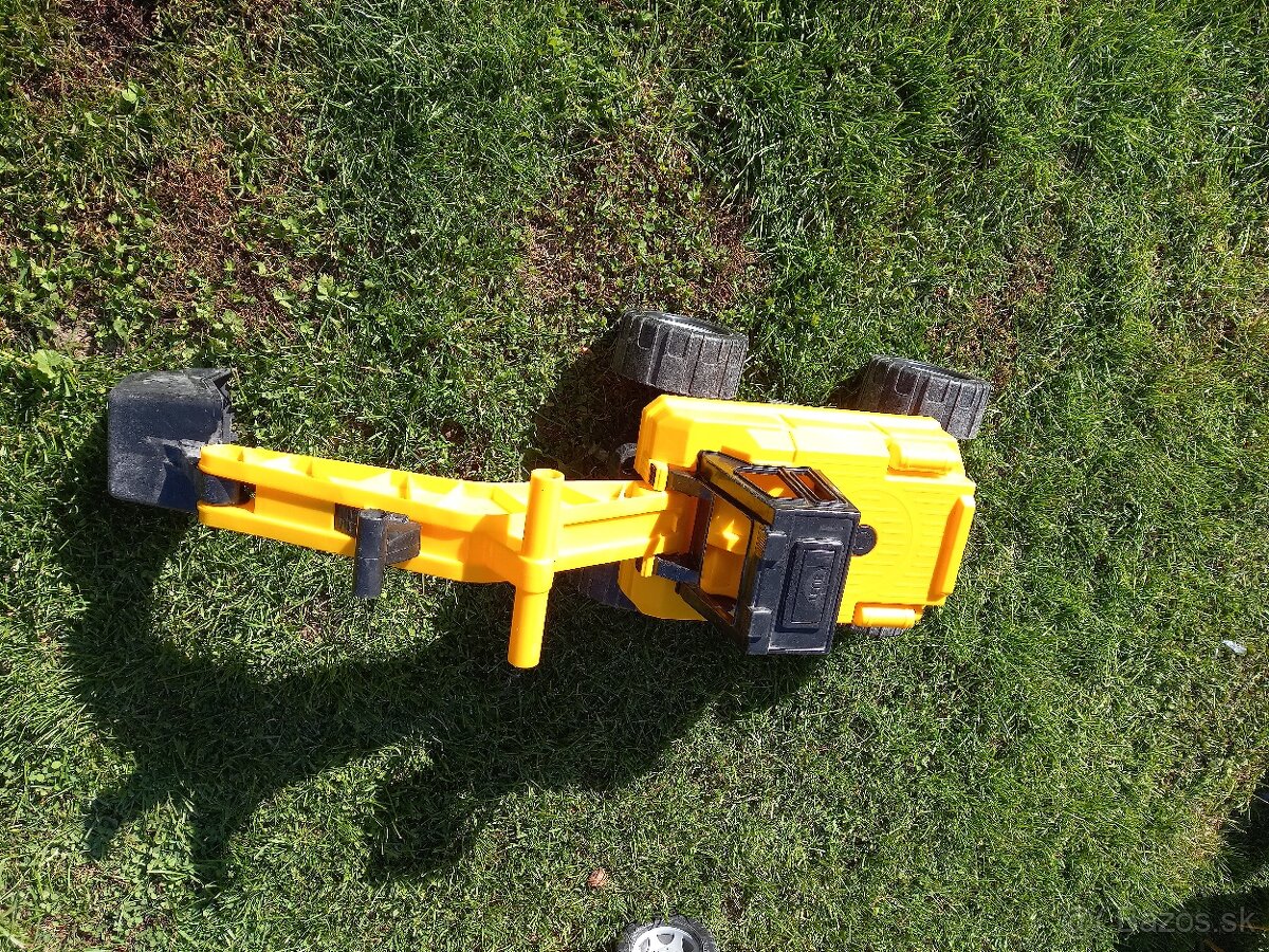 Detskú tatrovku,bager ,nakladač,traktor +vlečka, domiešavač, - 4