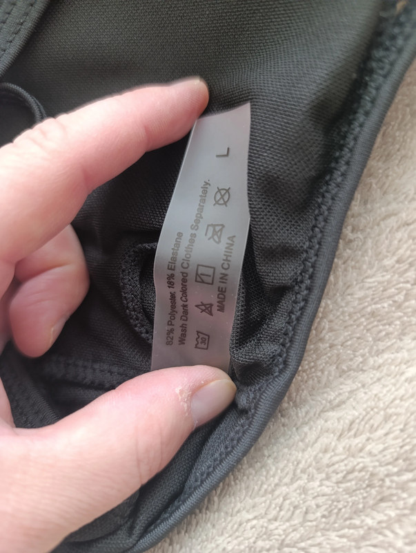 Čierne plavky veľ. L - 4