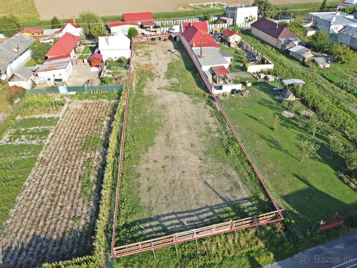 Stavebný pozemok 1545m2, predaj, mestská časť Milhostov, okr - 4