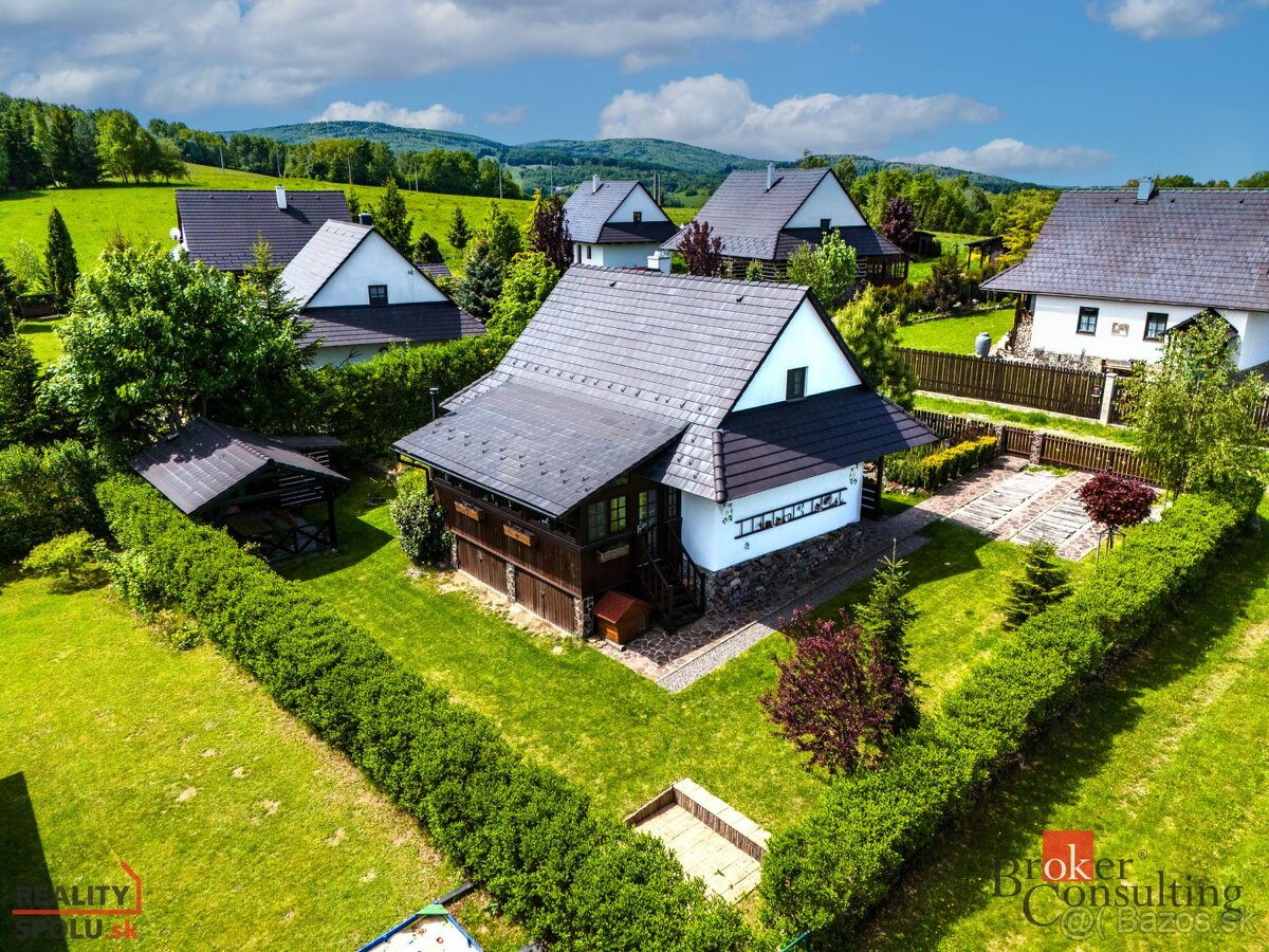 Romantická chalupa Dom s inteligentným bývaním uprostred prí - 4