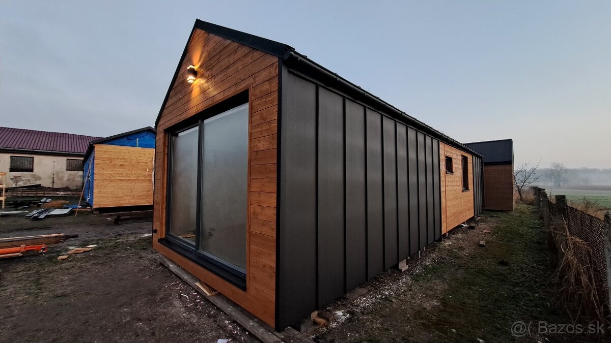 Celoročný montovaný - Mobilný dom - tinyhous 12x4m - 4