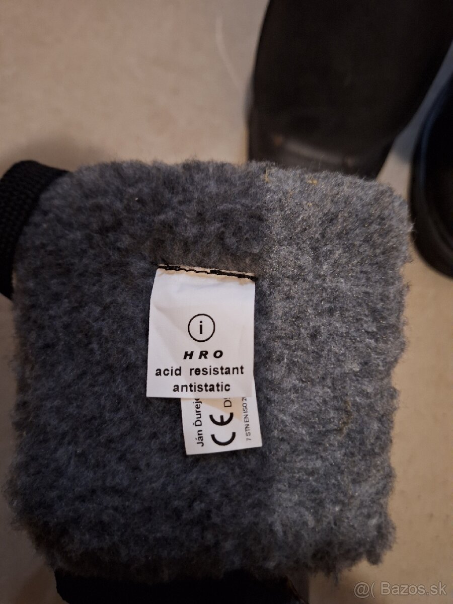 Zateplená zimná bezpečnostná obuv KRAL-41/7,, 46/11+ daček - 4