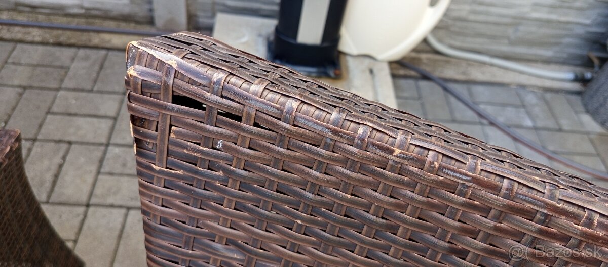 Sedenie z umelého ratanu - 4