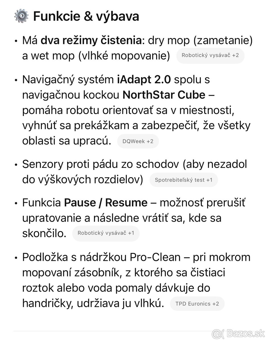 Predám robotický mop - 4