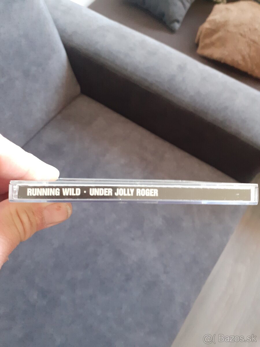 Predám originál CD Running Wild-Under Jolly Roger 1987 - 4