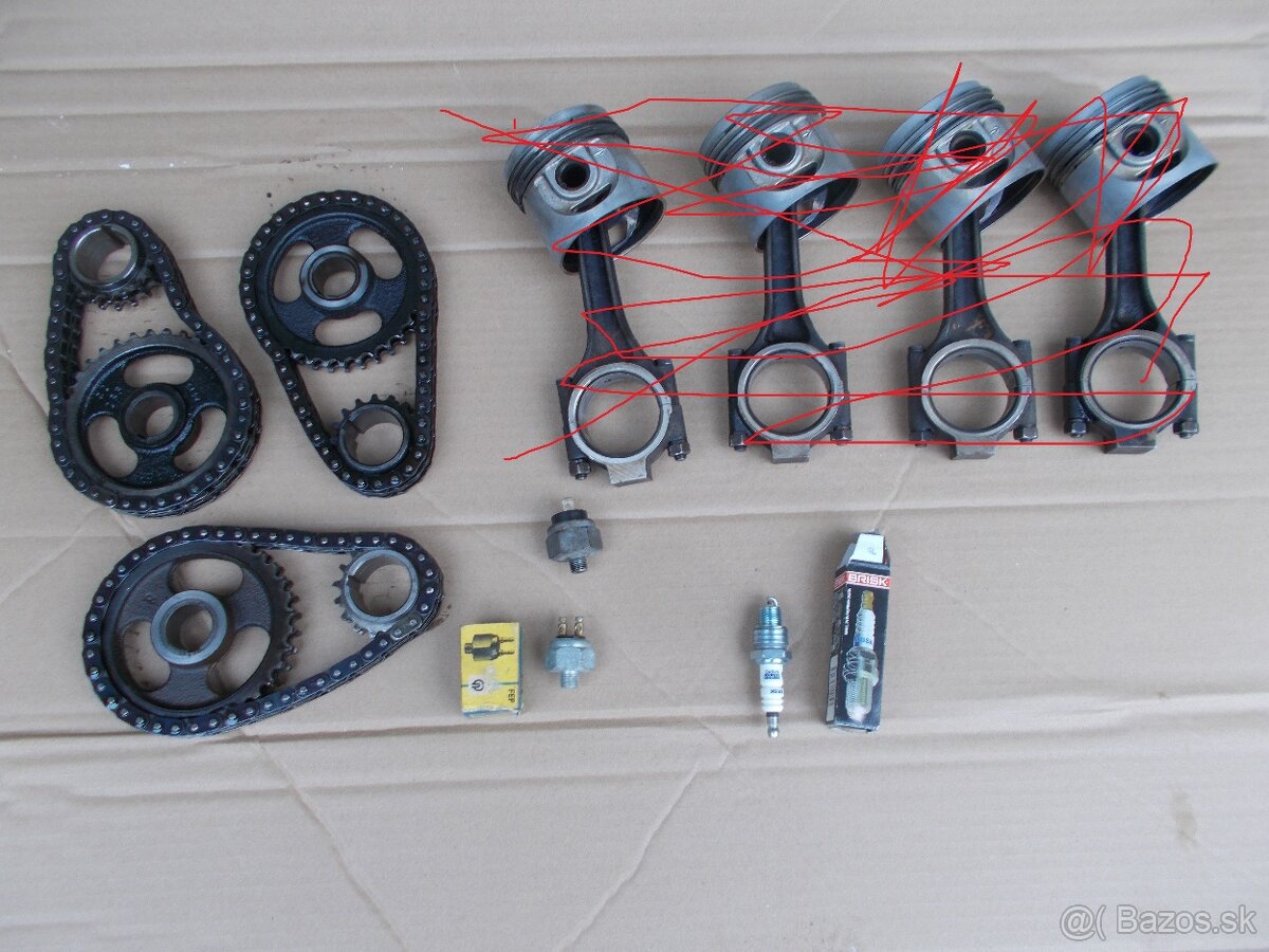 Predamj pre skoda 105-120 vyfuk stabilizator sitko AC pumpy - 4