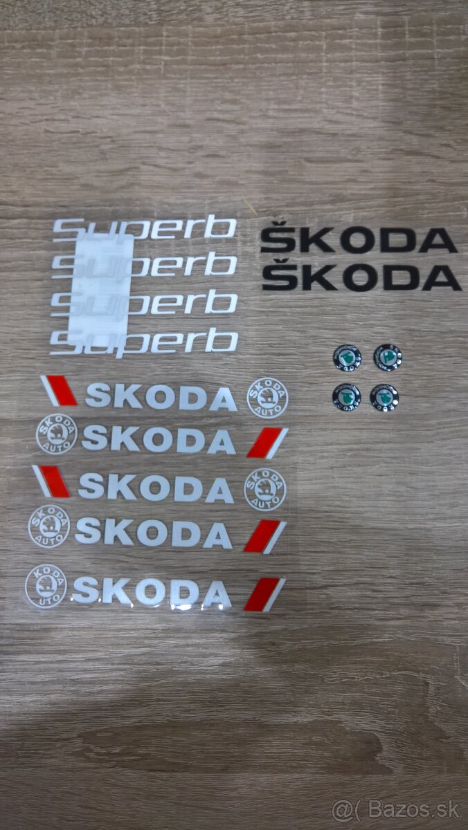 Nálepky Škoda , Superb - 4