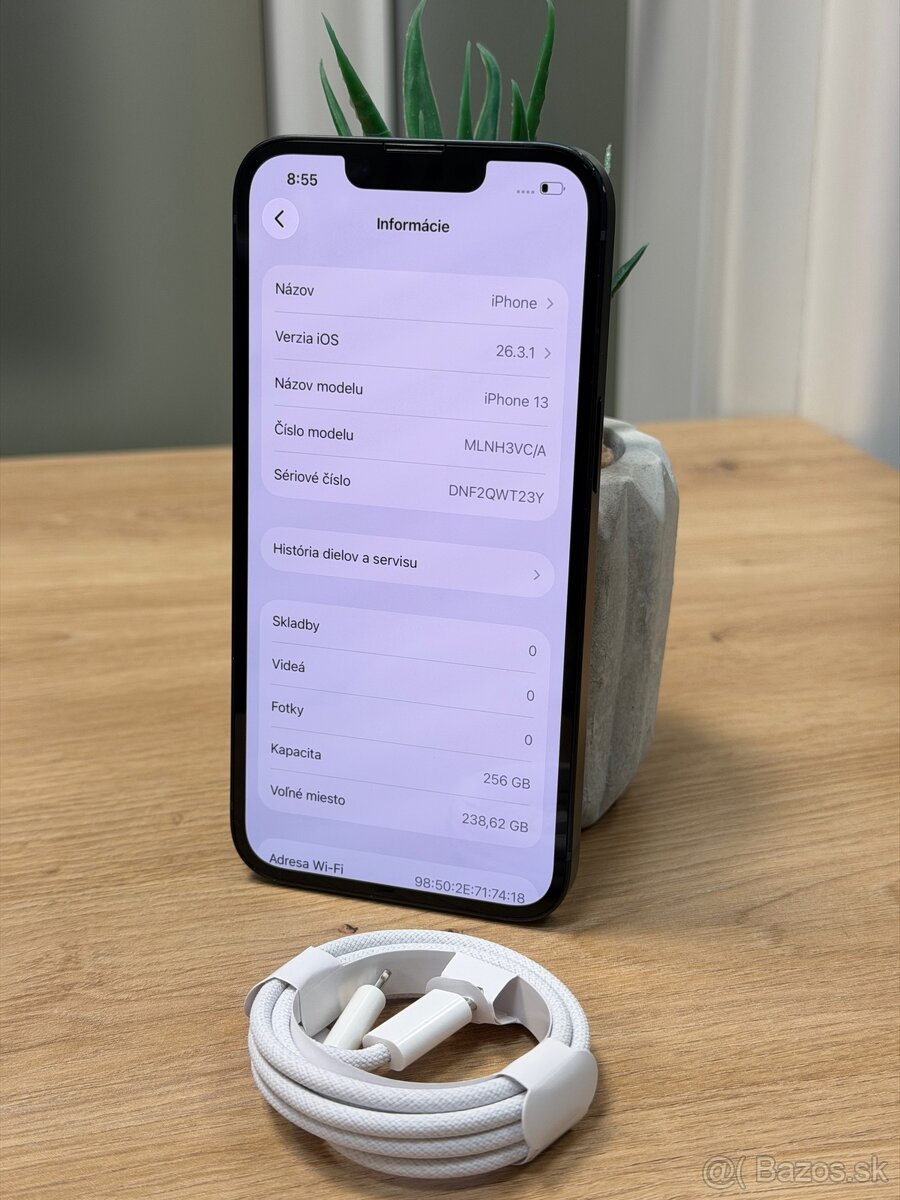 Apple iPhone 13 256GB - ZÁRUKA / NOVÁ BATÉRIA - 4