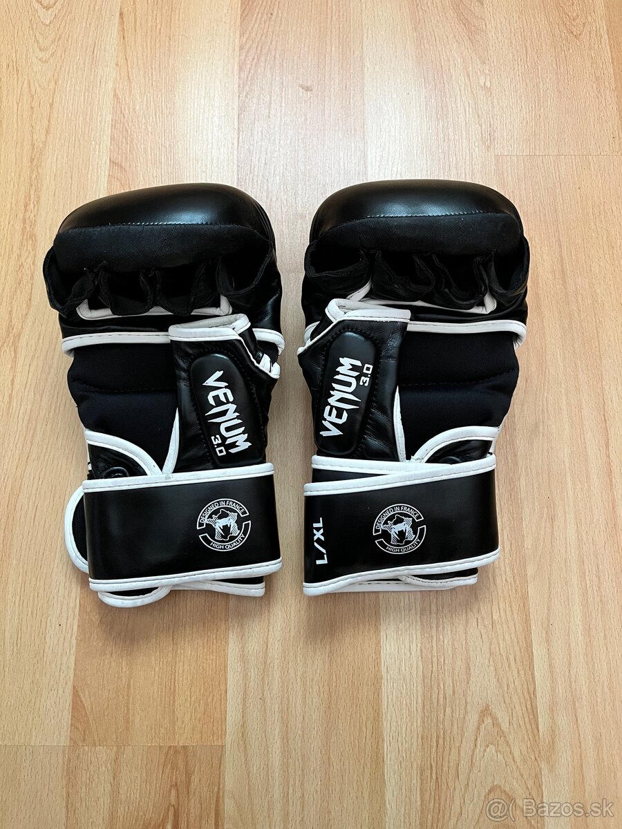 MMA rukavice VENUM Challenger sparing - black - 4