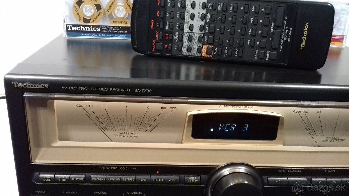 280W zosilnovac+tuner= Receiver TECHNICS SA-TX30 JAPAN, AR09 - 4