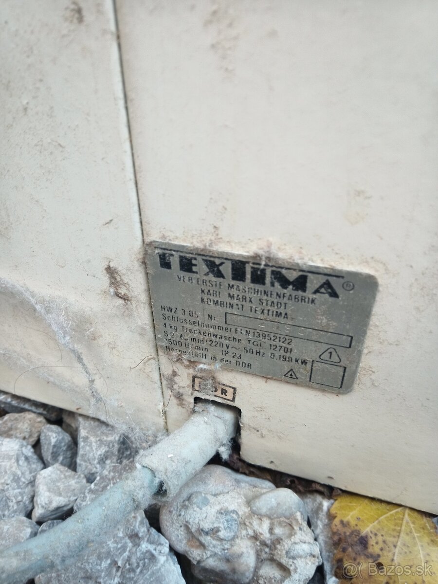 stara retro pracka DDR Textima (ROMO) - 4