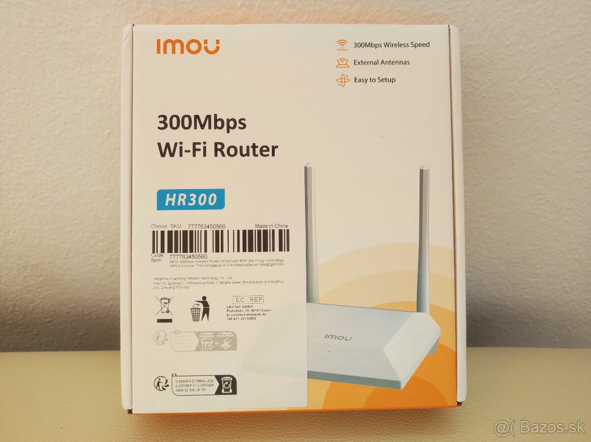 Router, HDMI kábel, HP nabíjačka, USB nabíjačka, Slúchadla S - 4