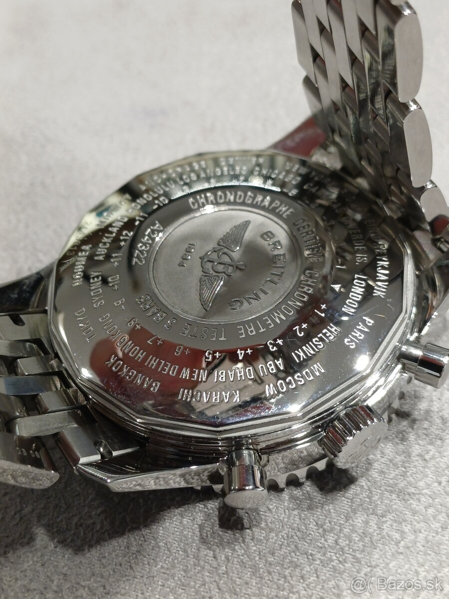 Breitling Navitimer Chrono GMT46 luxusné automatické hodinky - 4