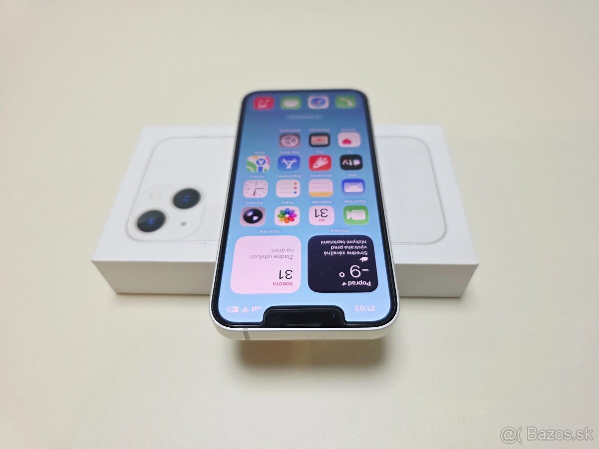 APPLE IPHONE 13 mini 128gb STARLIGHT,BATERKA 100% - 4