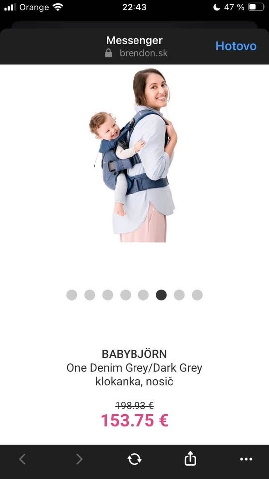 BabyBjörn klokanka - 4