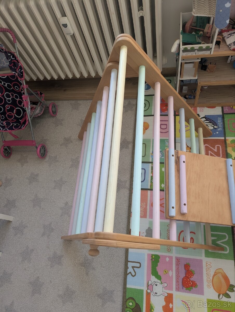 Piklerovej triangel s rebrikom/šmykľavkou - 4