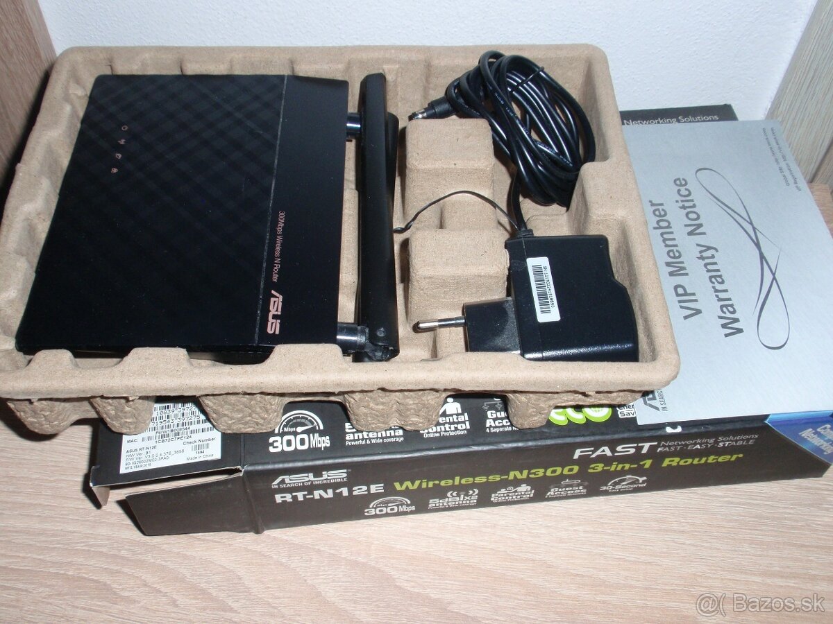 WIFI Router Asus RT-N-12E N300 - 4