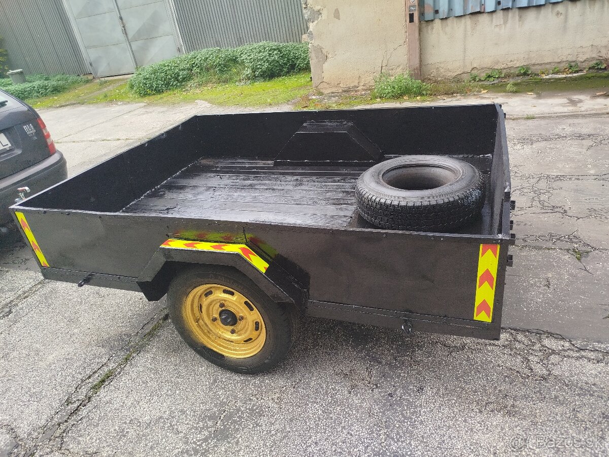 prívesný vozík / vlečku bez tp a špz Š-150 V-30cm D-200cm - 4