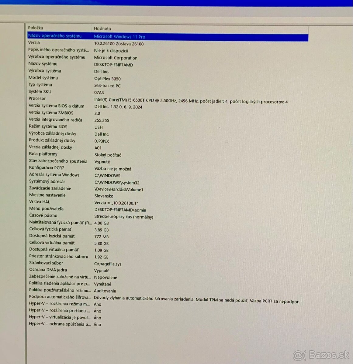 Dell Optiplex 3050 mini - 4