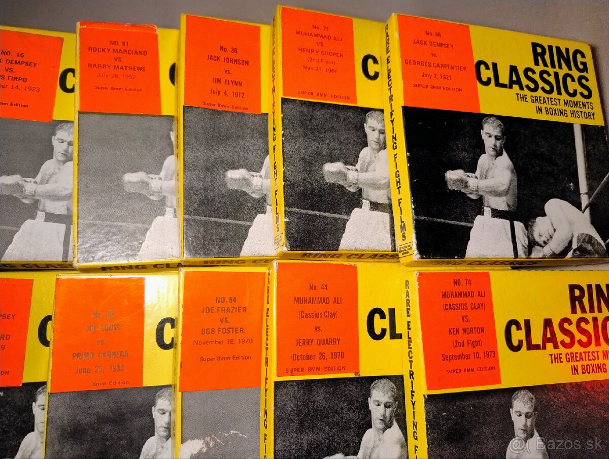 8mm filmy Box - Ring Classics - Muhammad Ali, Joe Frazier - 4