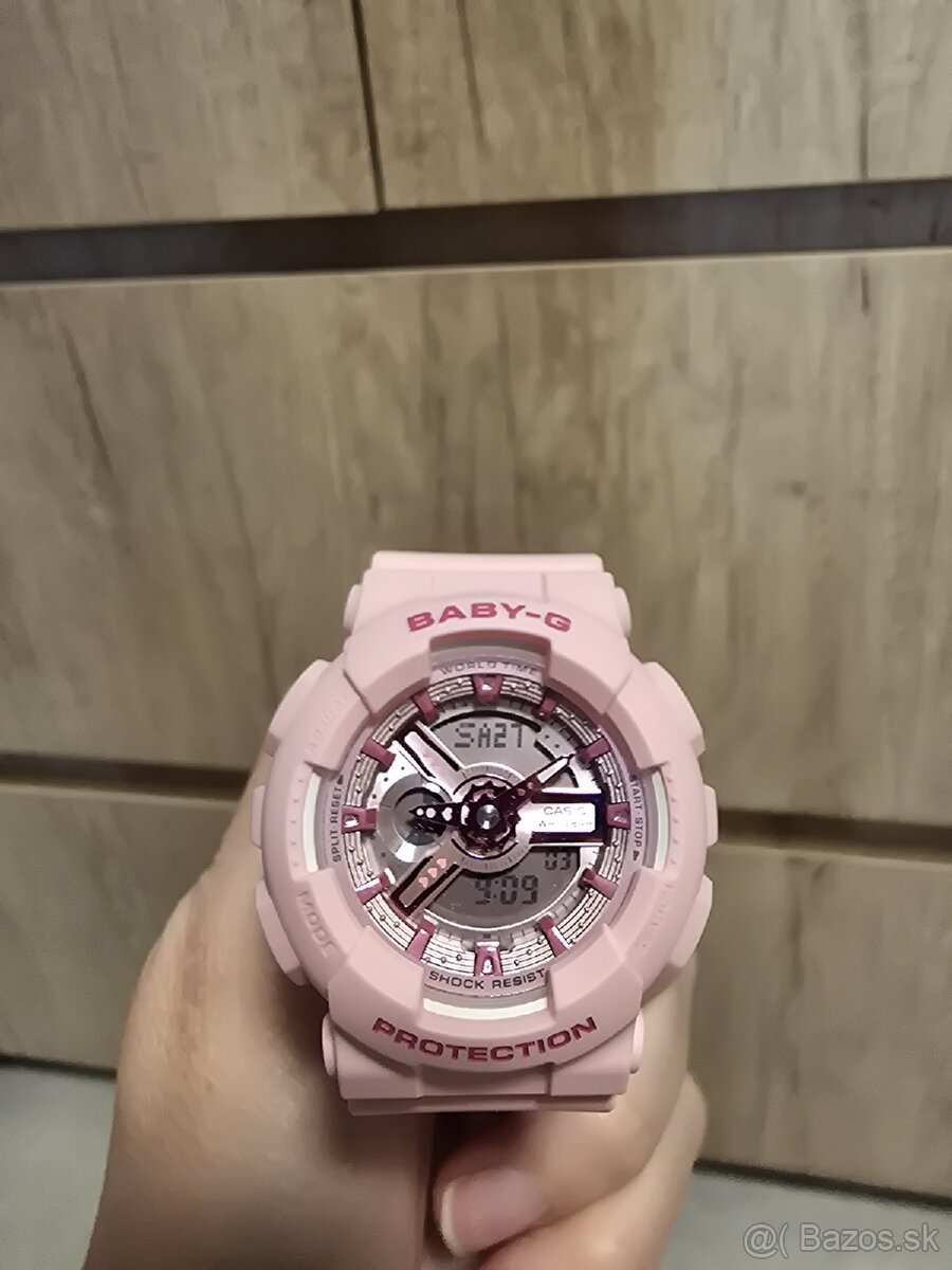 Predám nové dámske nepoužité hodinky Casio BABY -G v záruke - 4