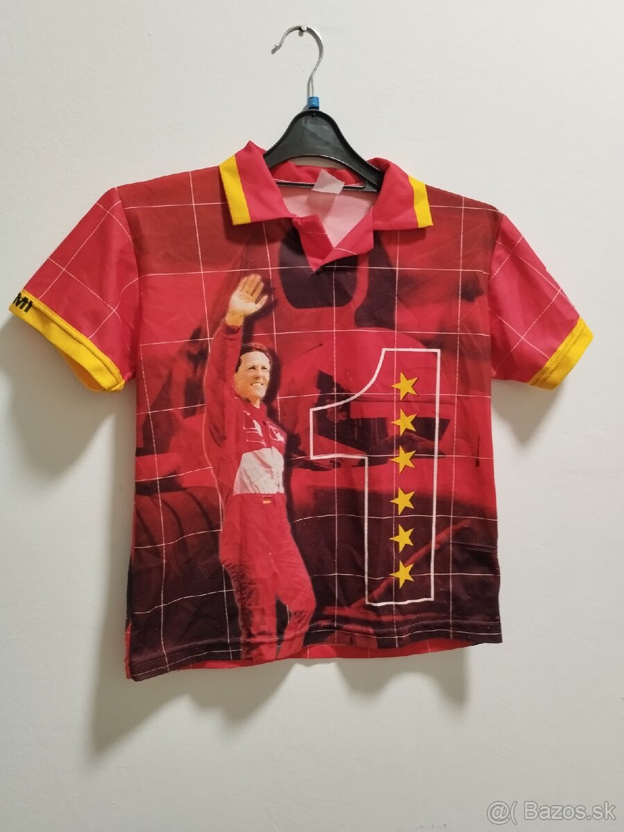 Predám tričká Ferrari Michael Schumacher - 4