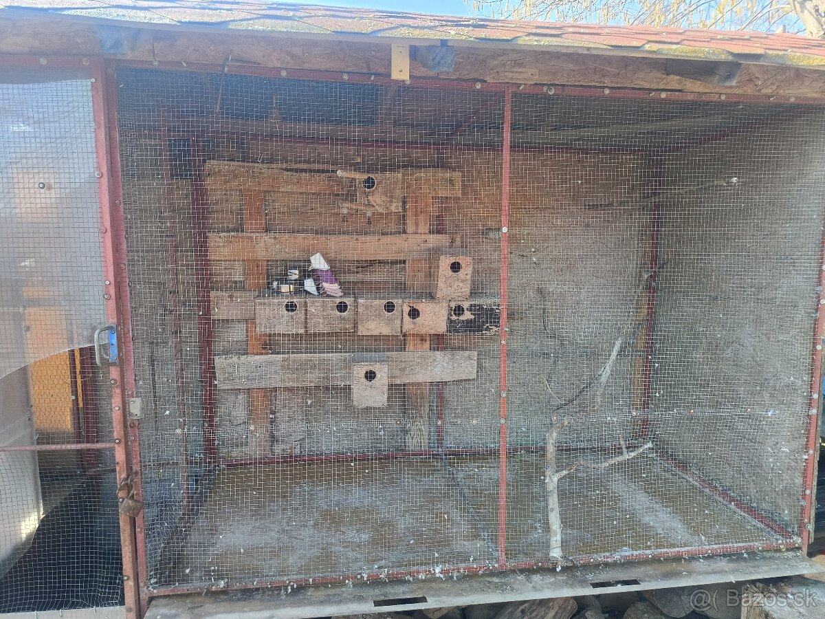 Vonkajšia voliera pre vtáctvo - 4