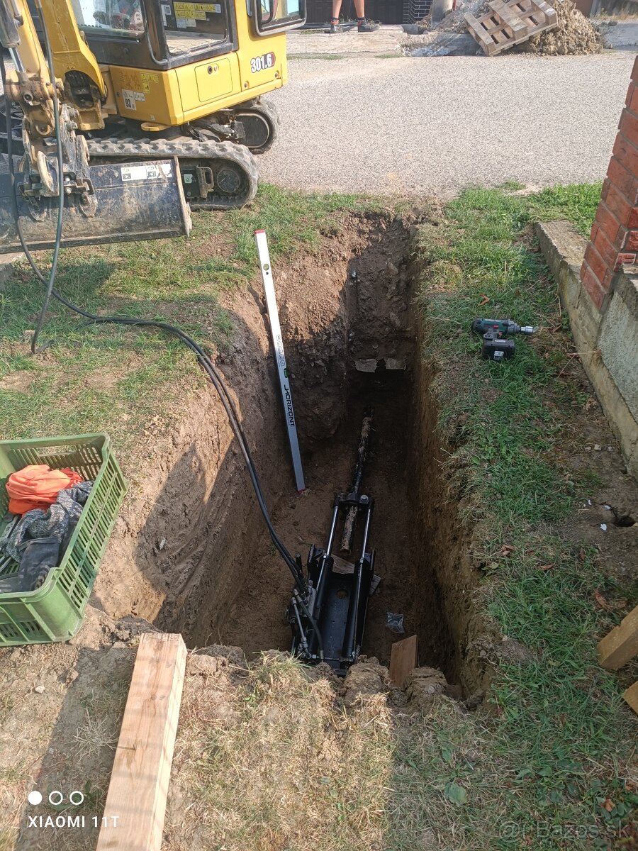 Pretláčanie popod komunikácie - 4