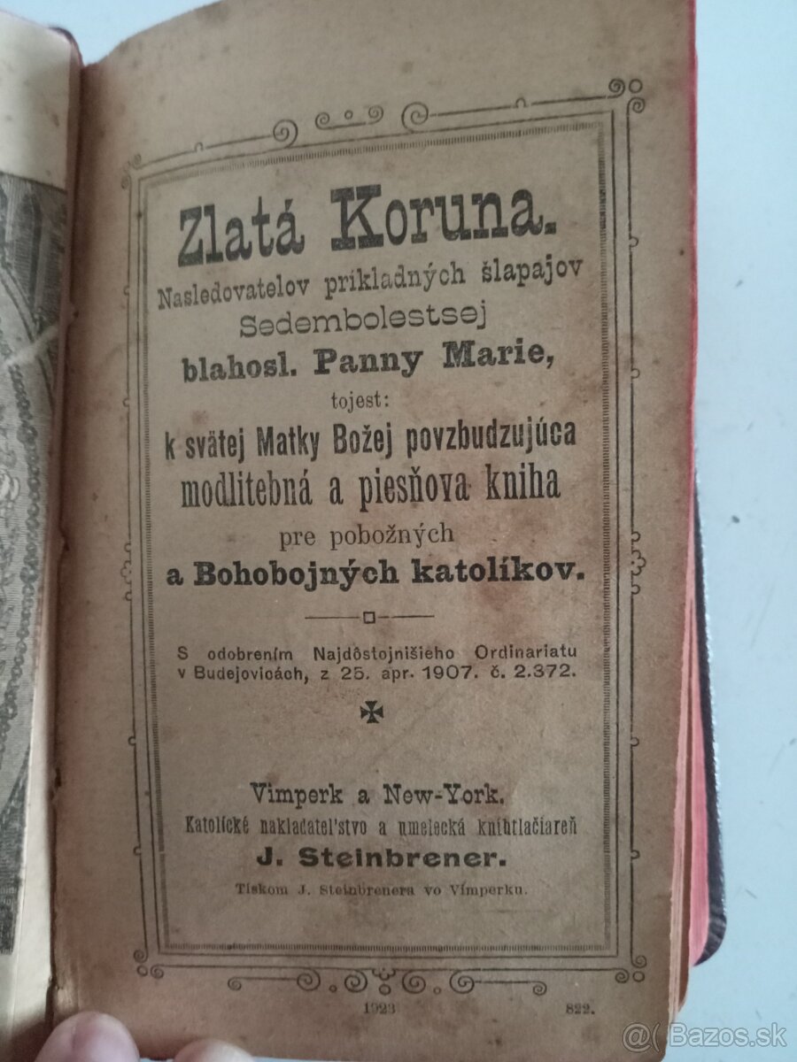 Staré modlitebné knižky - 4