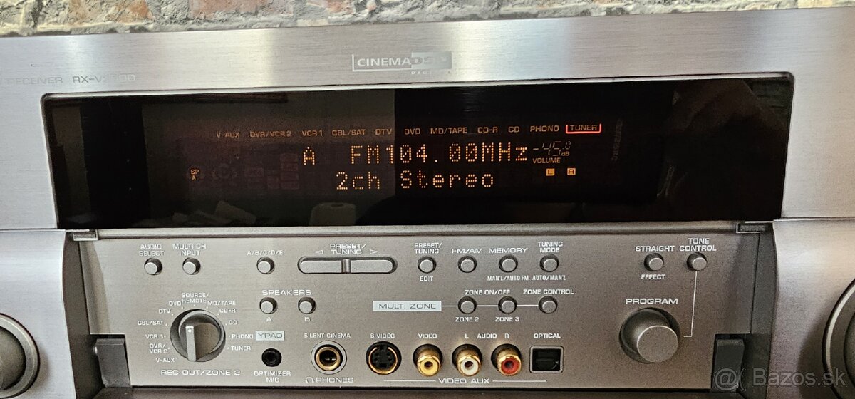 YAMAHA RX-V 2600 7.1 receiver Titan - 4