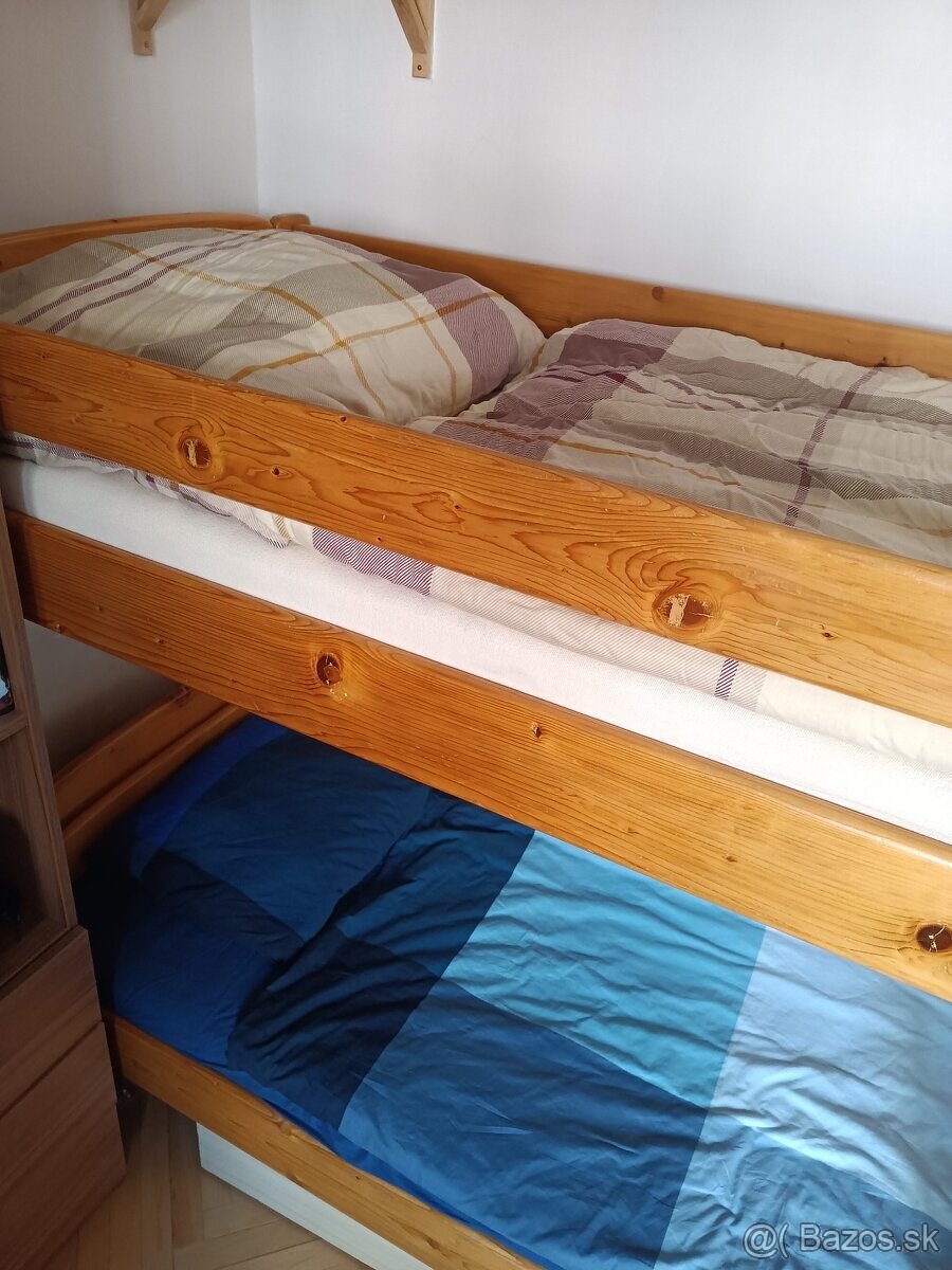 Poschodová posteľ s úložným boxom - 4