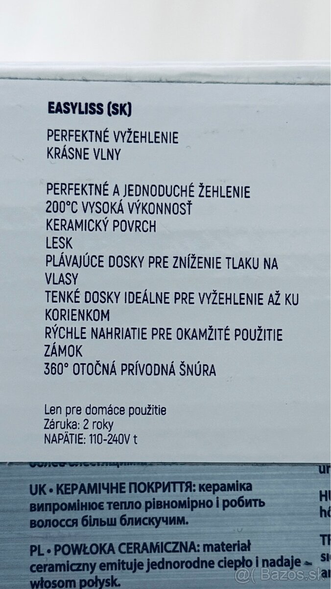 Rowenta zehlicka na vlasy Silver Mosaic - 4