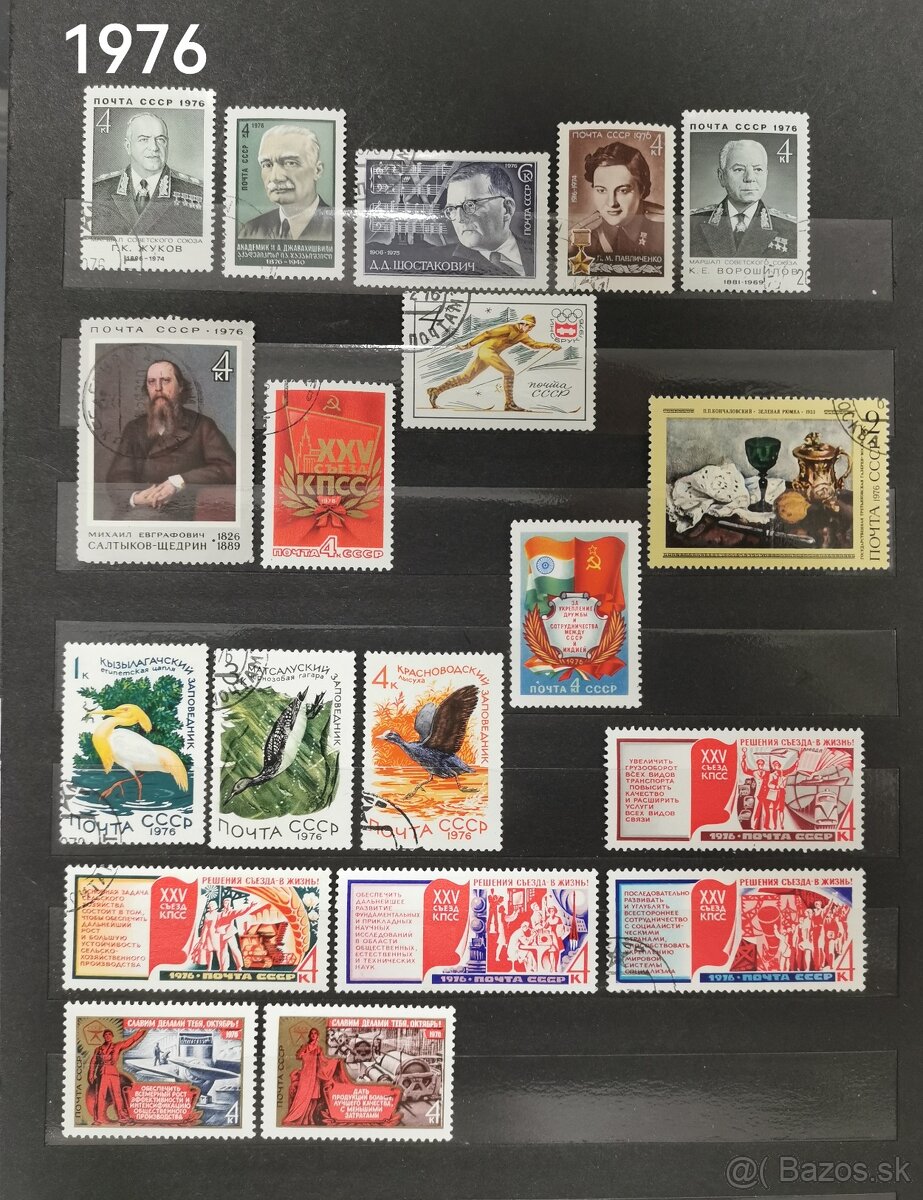 Predám známky ZSSR - 4