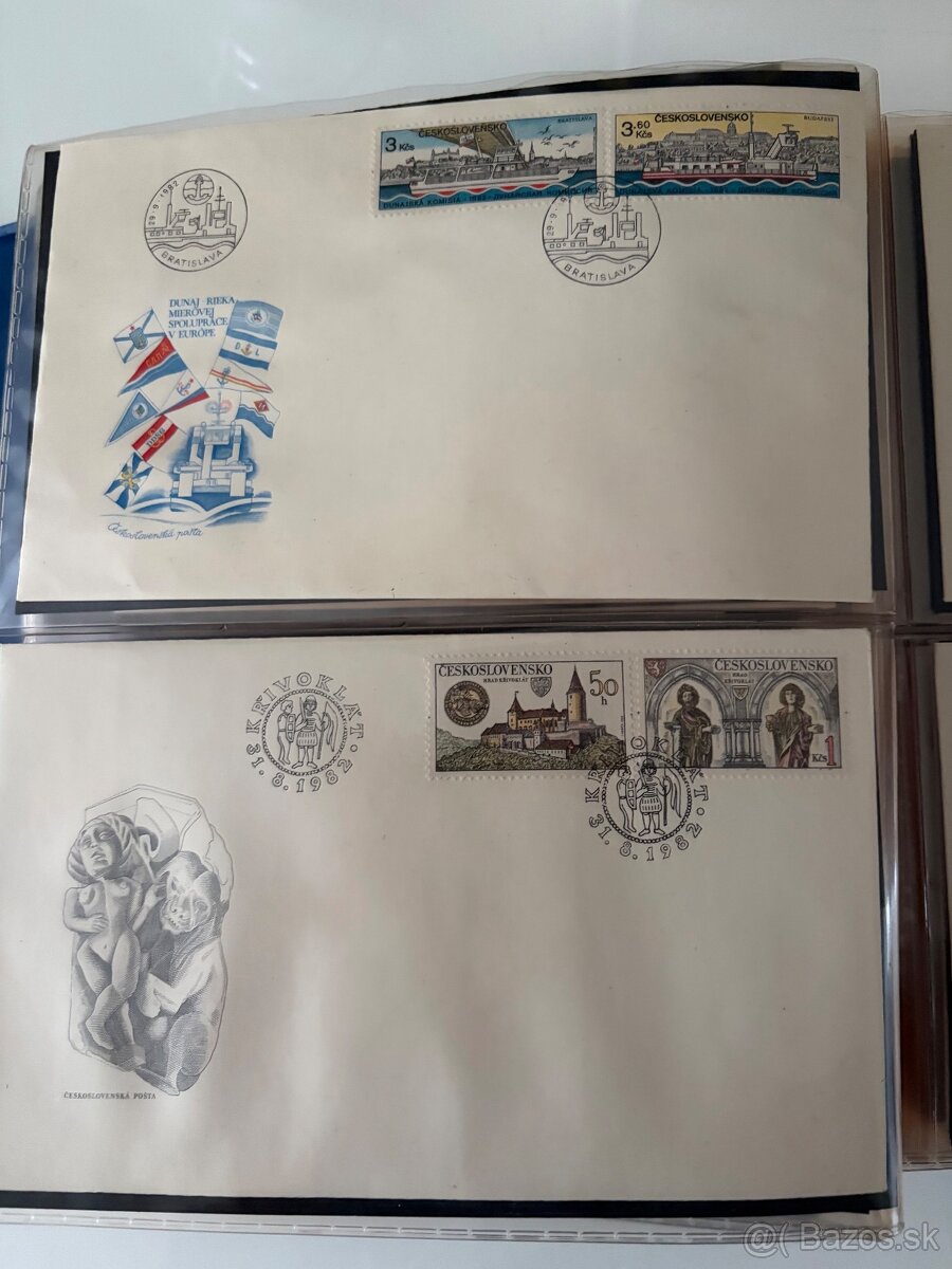 ALBUM PRÍLEŽITOSTNÝCH OBÁLOK ČSSR (FDC) – 1980–1982 - 4
