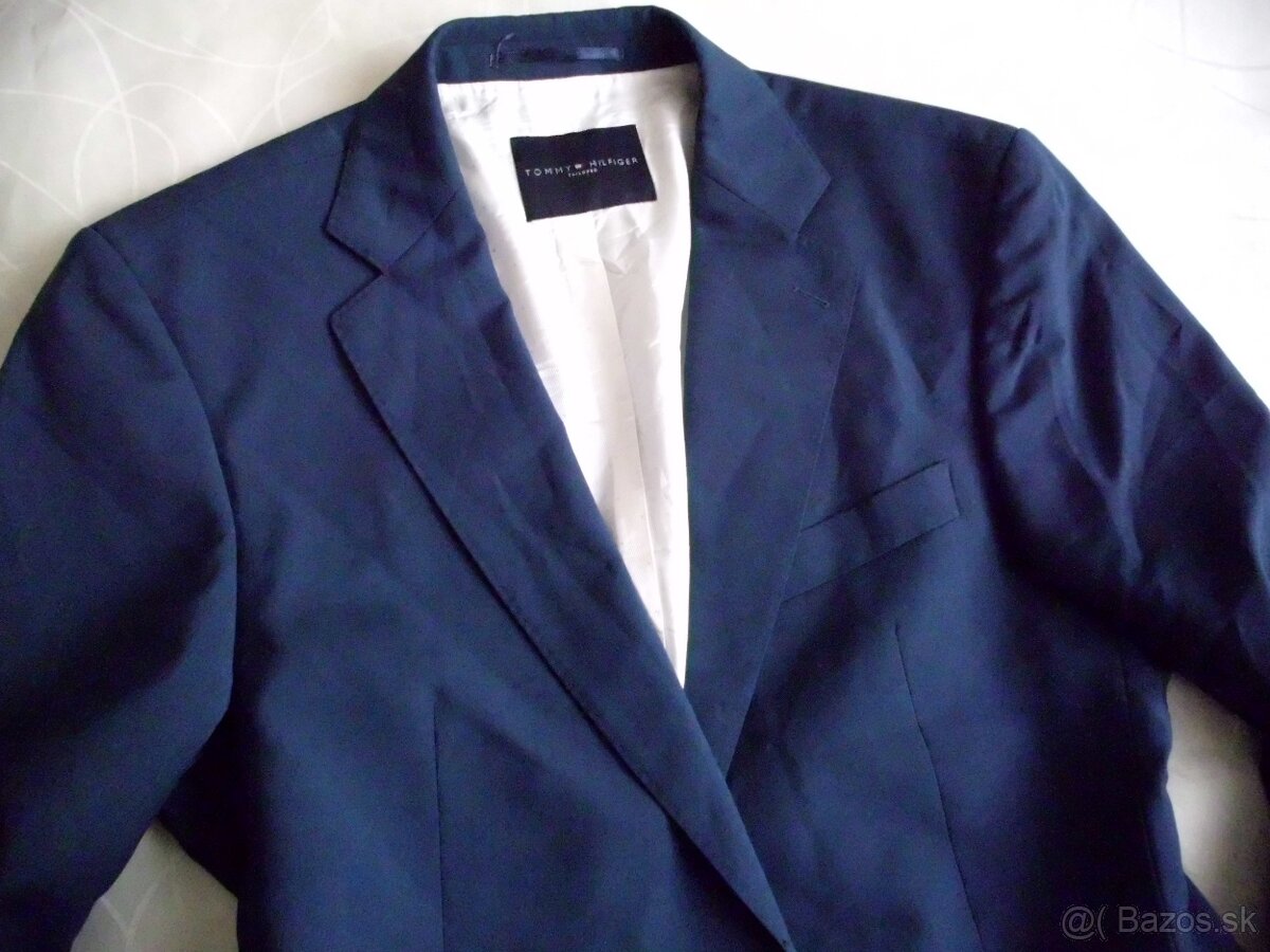 Tommy Hilfiger Tailored pánske sako tenšie nenosené L - 4