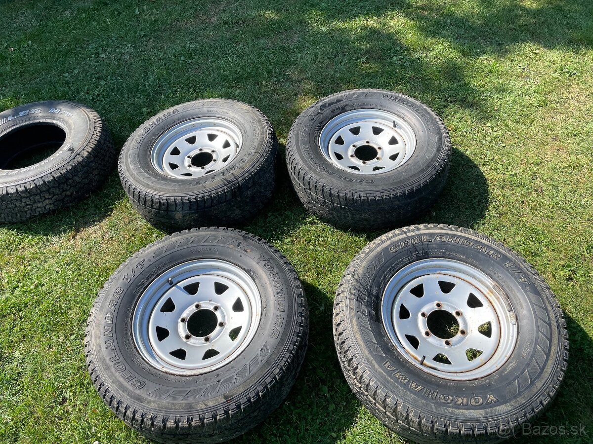 Kolesá 6x139,7 r16 L200,Pajero,Patrol,HILUX